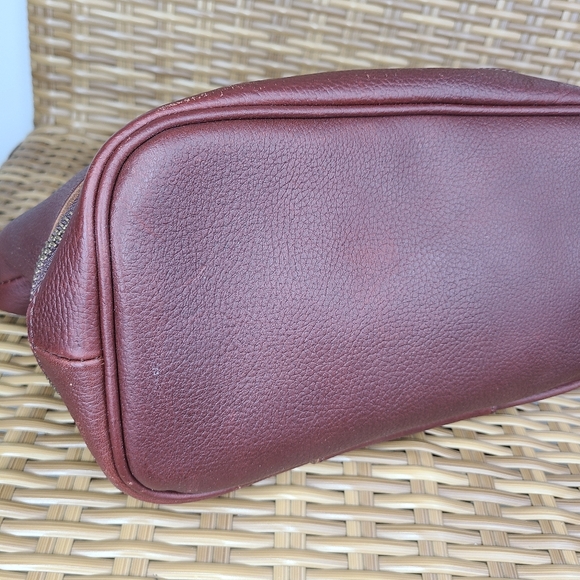 Bob Timberlake Toiletry Travel Shaving Kit Bag Brown Leather Vintage - Picture 8 of 16